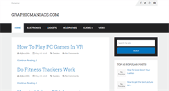 Desktop Screenshot of graphicmaniacs.com